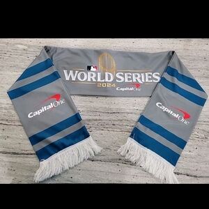MLB Yankees Vs Dodgers World Series 2024 Fan Giveaway Rally Scarf Game 1 - NEW